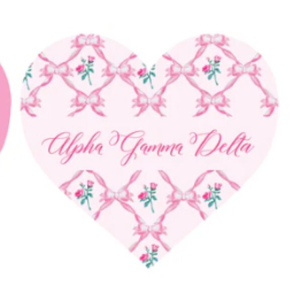 Sorority Coasters - Alpha Gam and Chi Omega - Picture 3 of 6